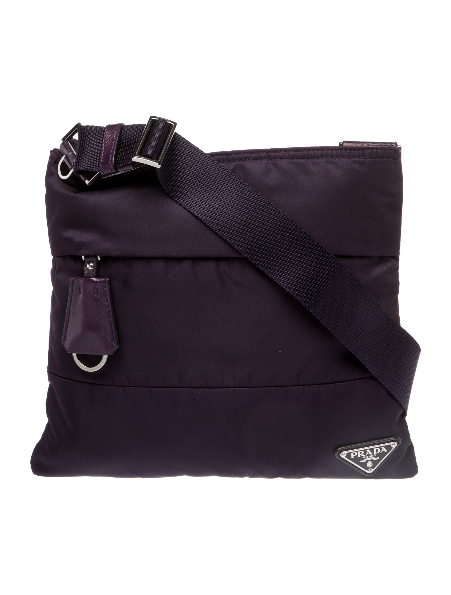 Prada Tessuto Nylon Messenger Bag