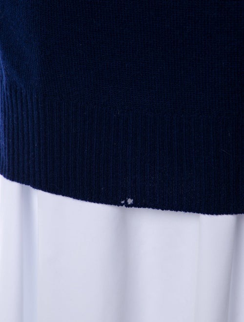 Prada 2010's Mock Neck Sweater