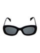 Prada Oversize Tinted Sunglasses