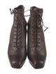 Prada Leather Lace-Up Boots