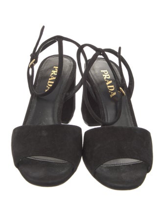Prada Suede Sandals