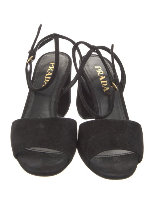 Prada Suede Sandals