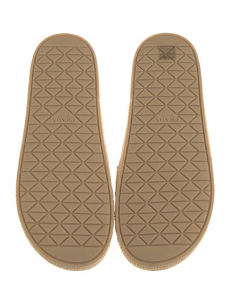 Prada Leather Espadrilles