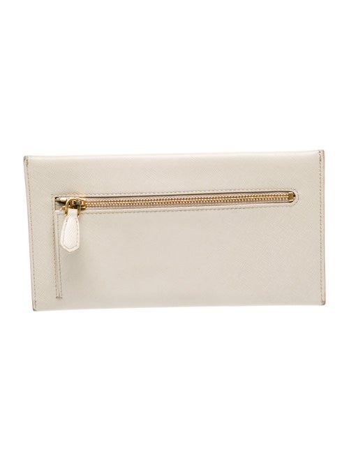 Prada Saffiano Lux Leather Clutch