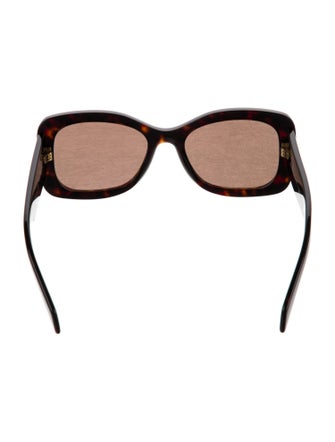 Prada Square Tinted Sunglasses