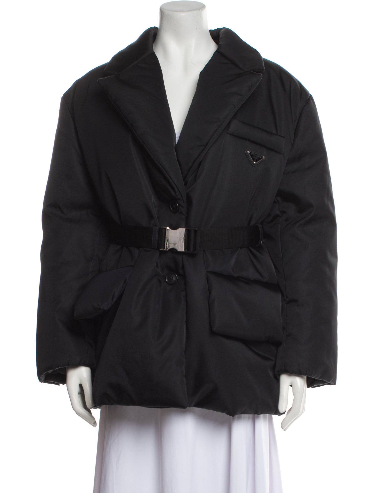 Prada 2021 Re-Nylon Down Coat