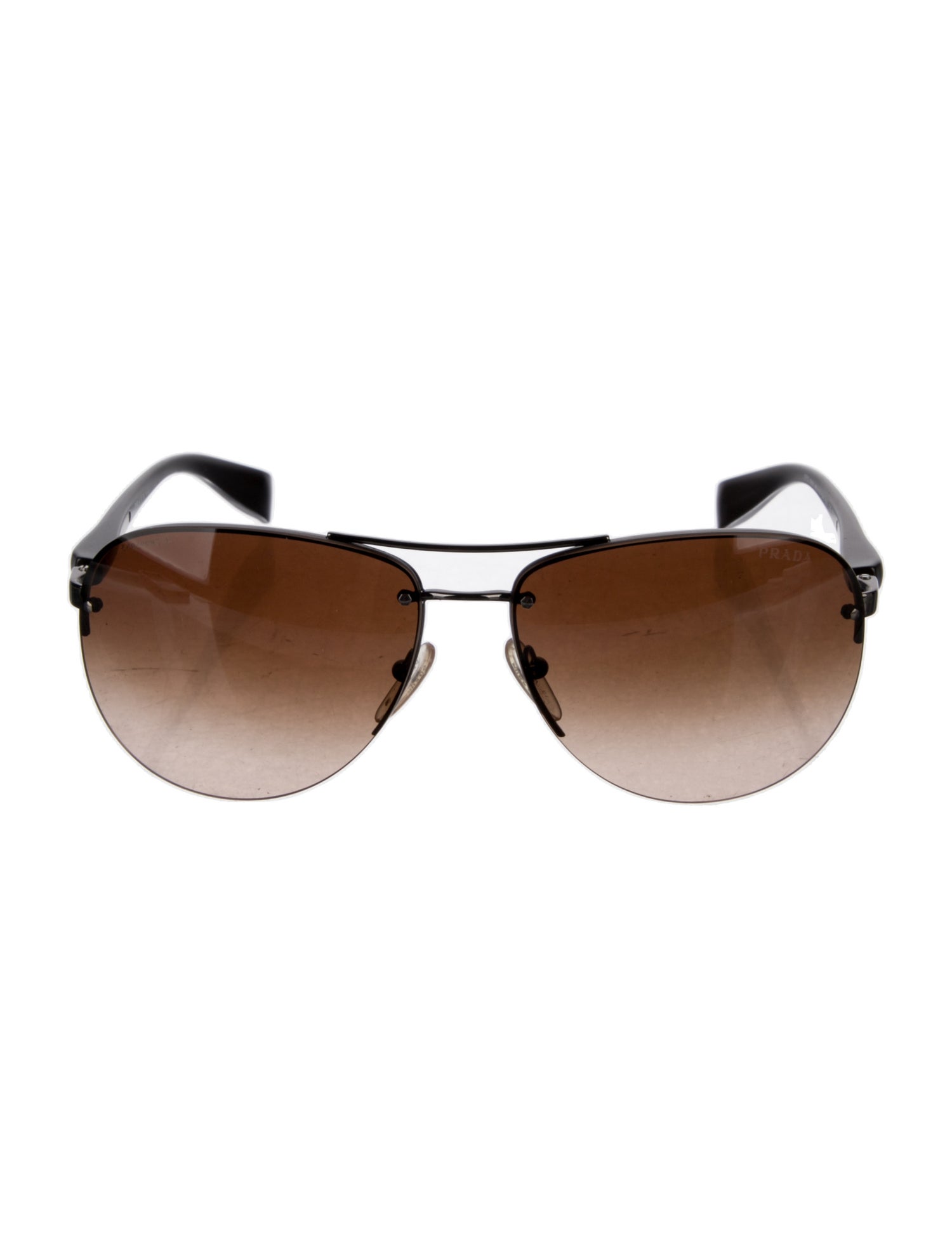 Prada Aviator Gradient Sunglasses