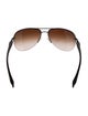 Prada Aviator Gradient Sunglasses