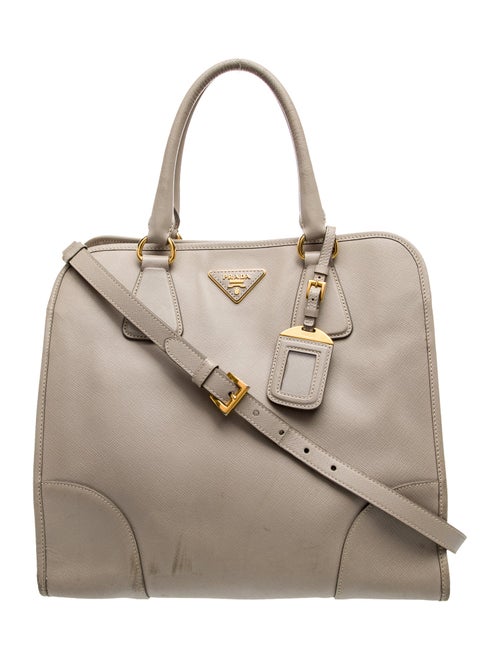Prada Saffiano Leather Top Handle Bag