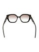 Prada Signature Logo Oversize Sunglasses