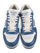 Prada Leather Colorblock Pattern Sneakers