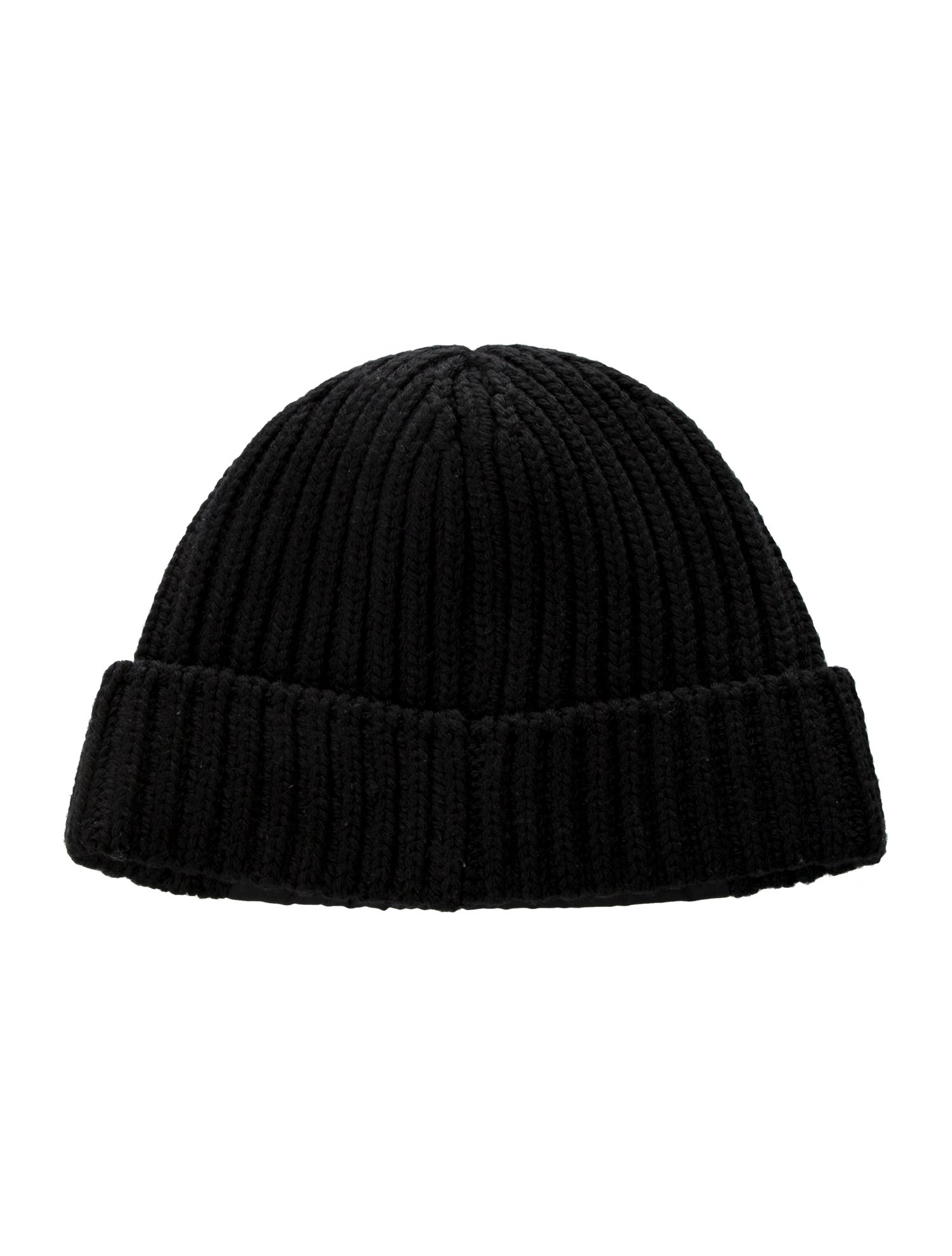 Prada Virgin Wool Knitted Beanie w/Tags
