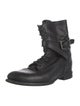 Prada Leather Combat Boots