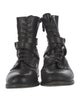 Prada Leather Combat Boots