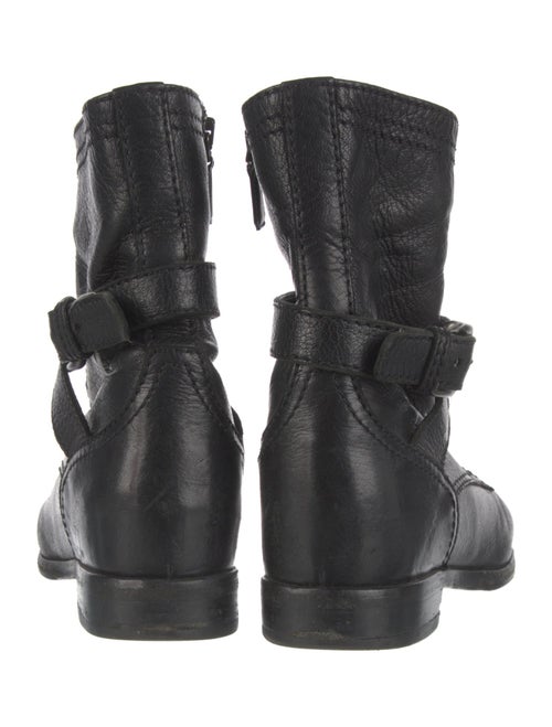Prada Leather Combat Boots