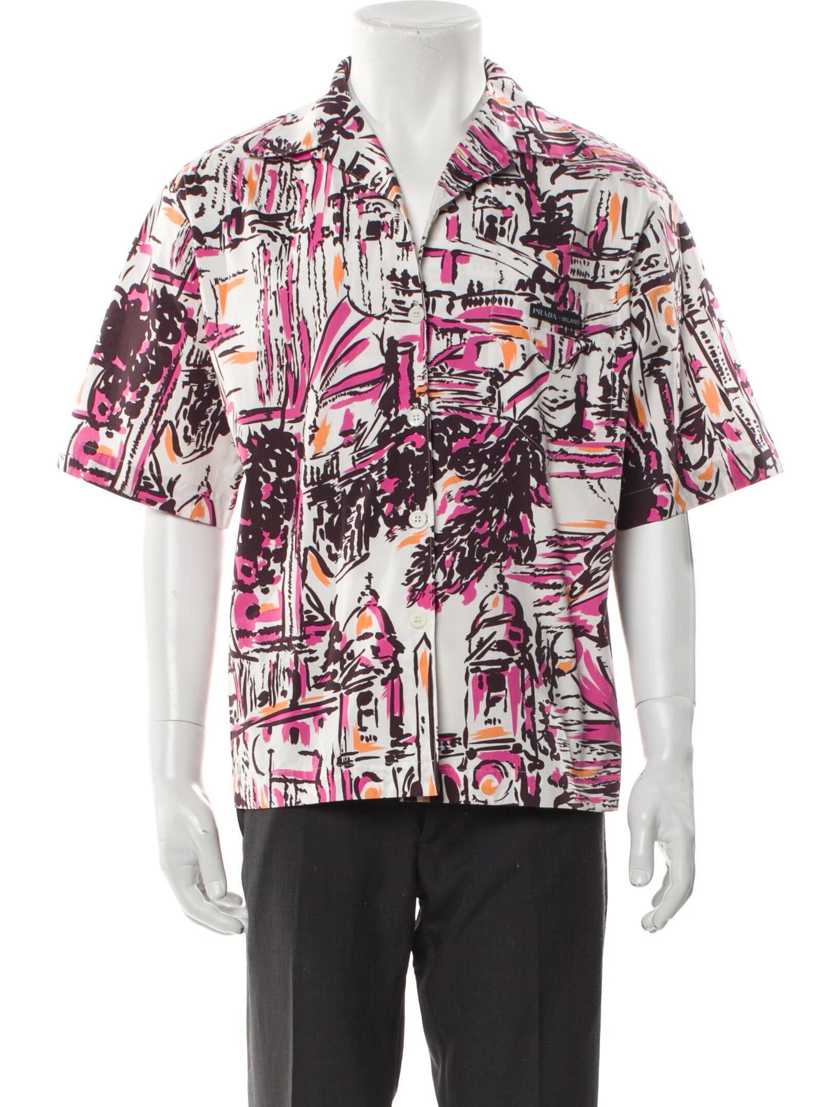 Prada 2018 Printed Shirt