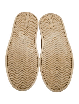 Prada Suede Fur Trim Sneakers