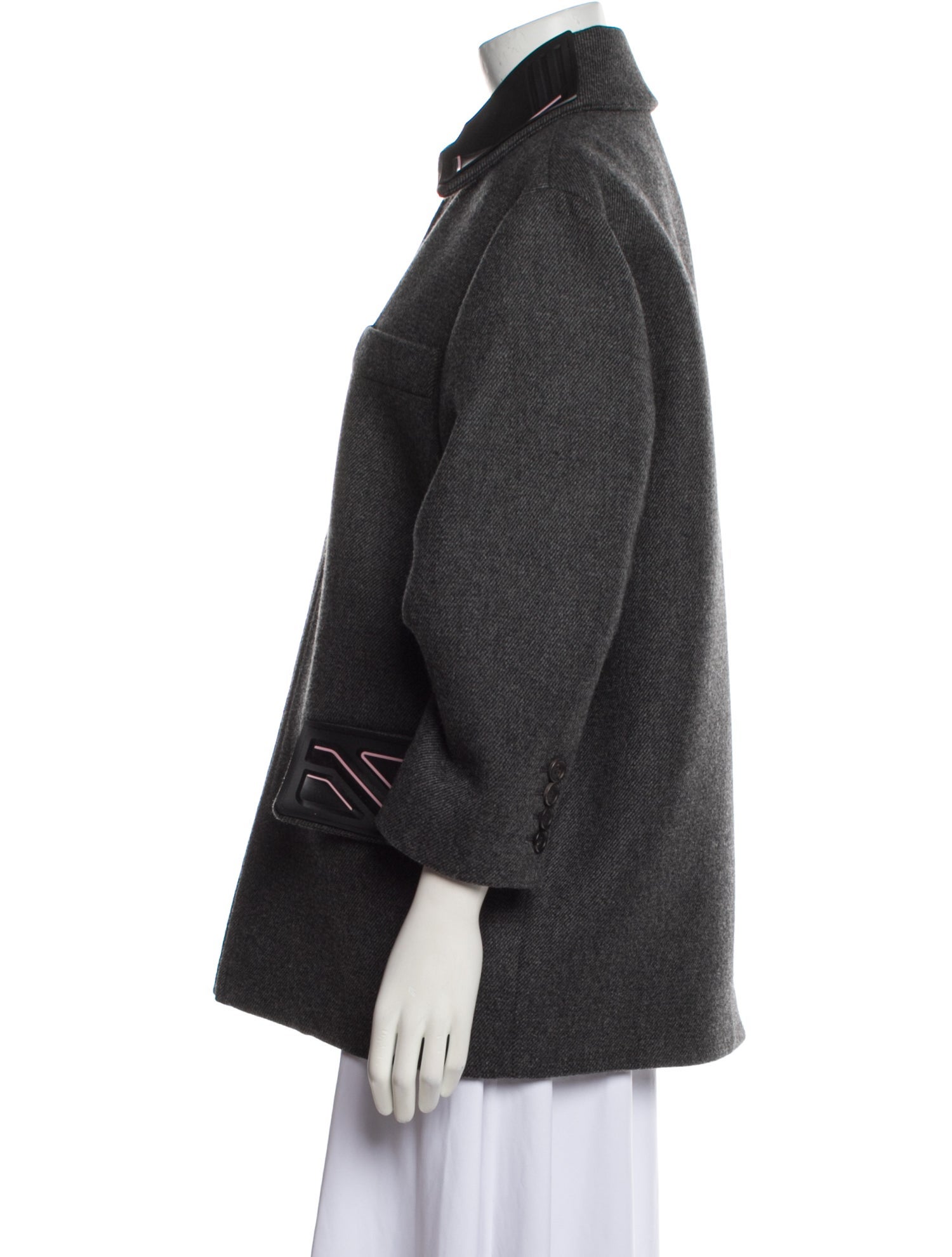 Prada 2020 Virgin Wool Coat w/ Tags