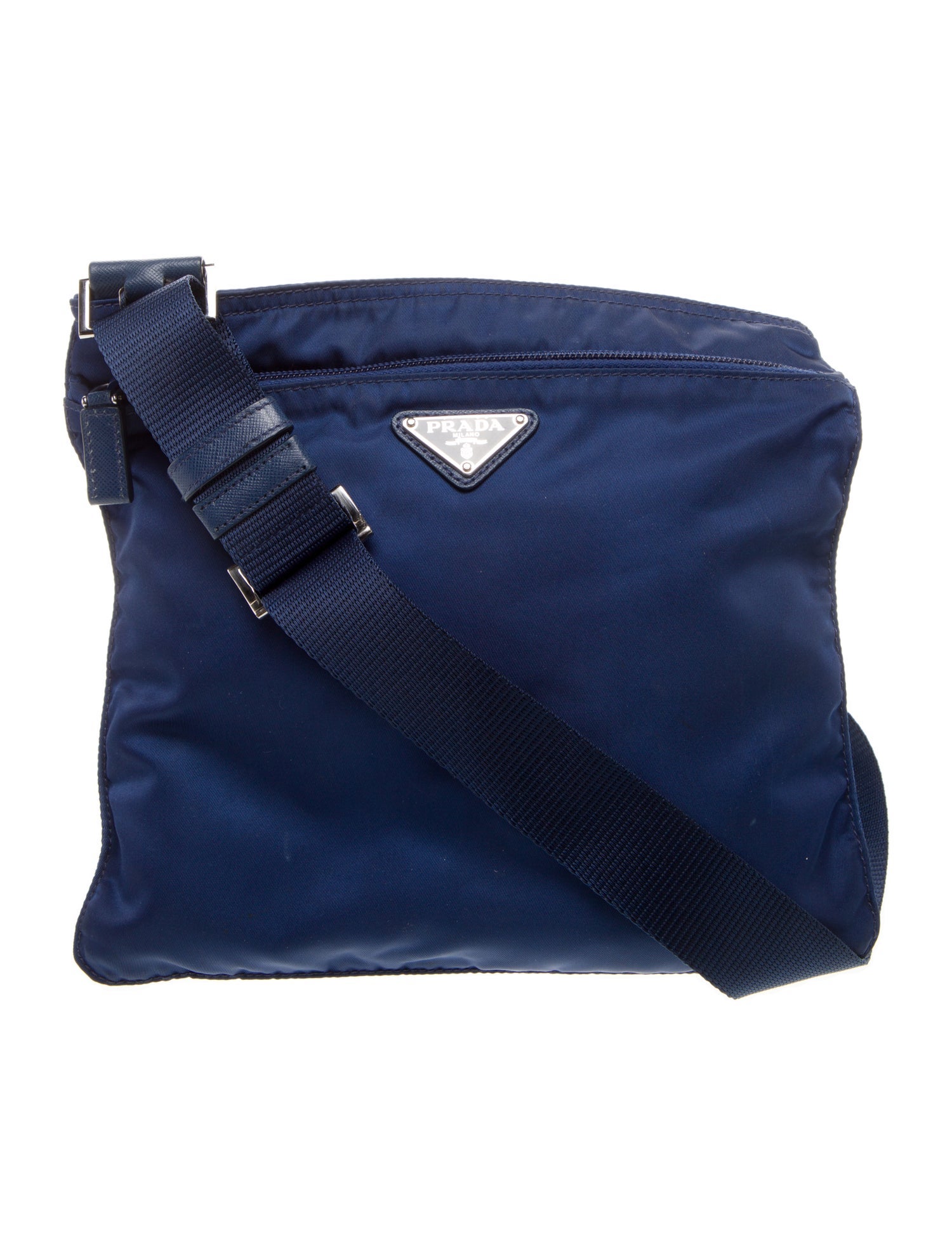 Prada Saffiano Leather Messenger Bag