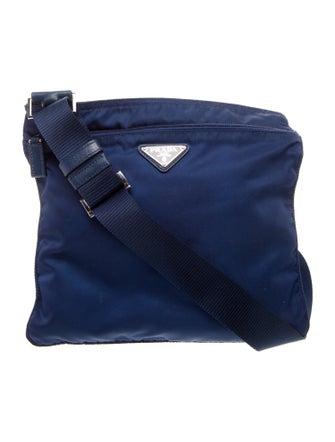 Prada Saffiano Leather Messenger Bag