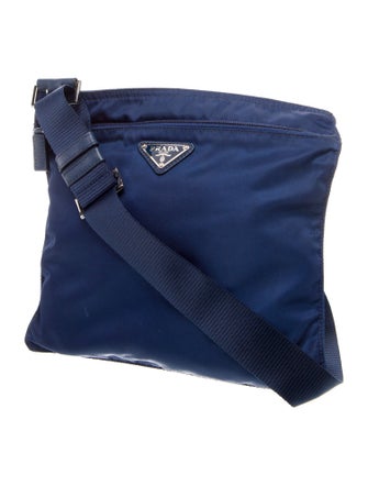 Prada Saffiano Leather Messenger Bag