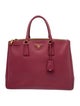 Prada Saffiano Leather Galleria Double Zip Large