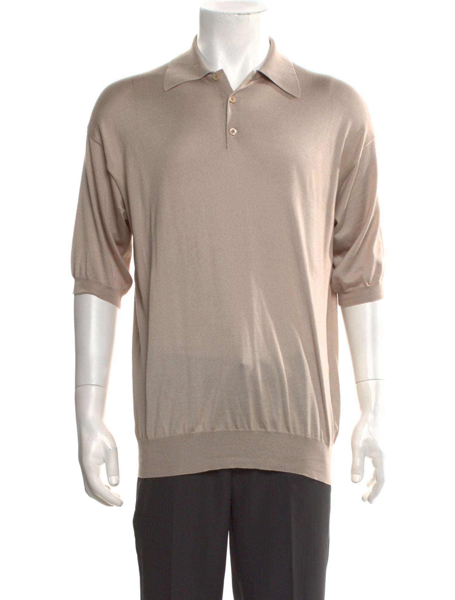 Prada 2023 Silk Polo Sweater