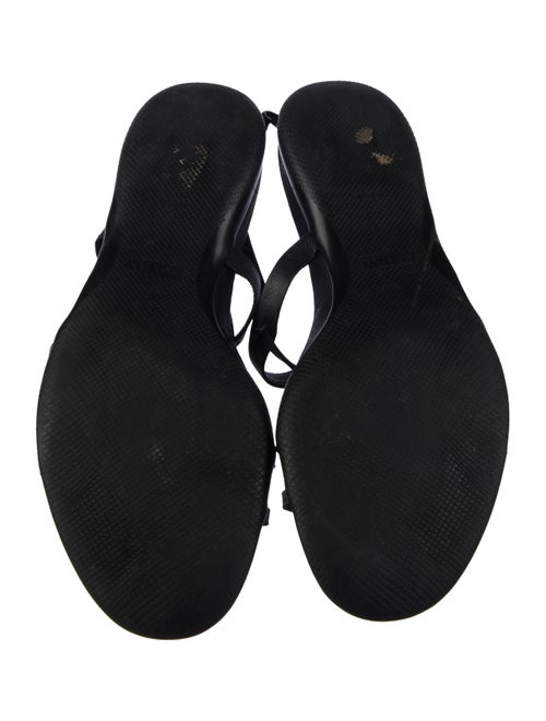 Prada Leather Slingback Sandals