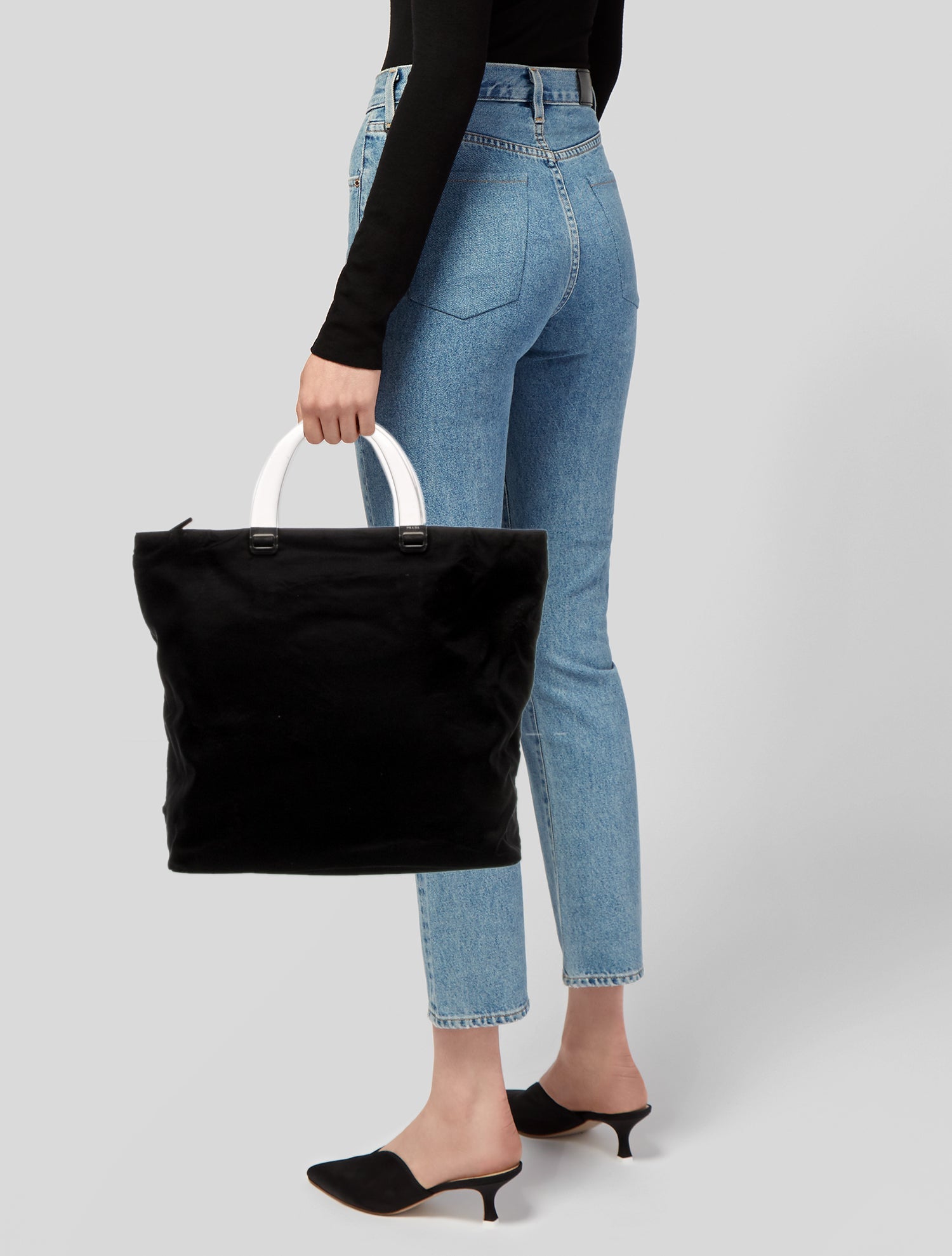 Prada Tessuto Nylon Top Handle Bag