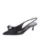 Prada Patent Leather Slingback Pumps