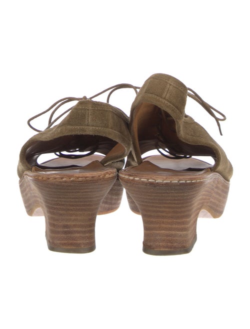 Prada Suede Slingback Sandals