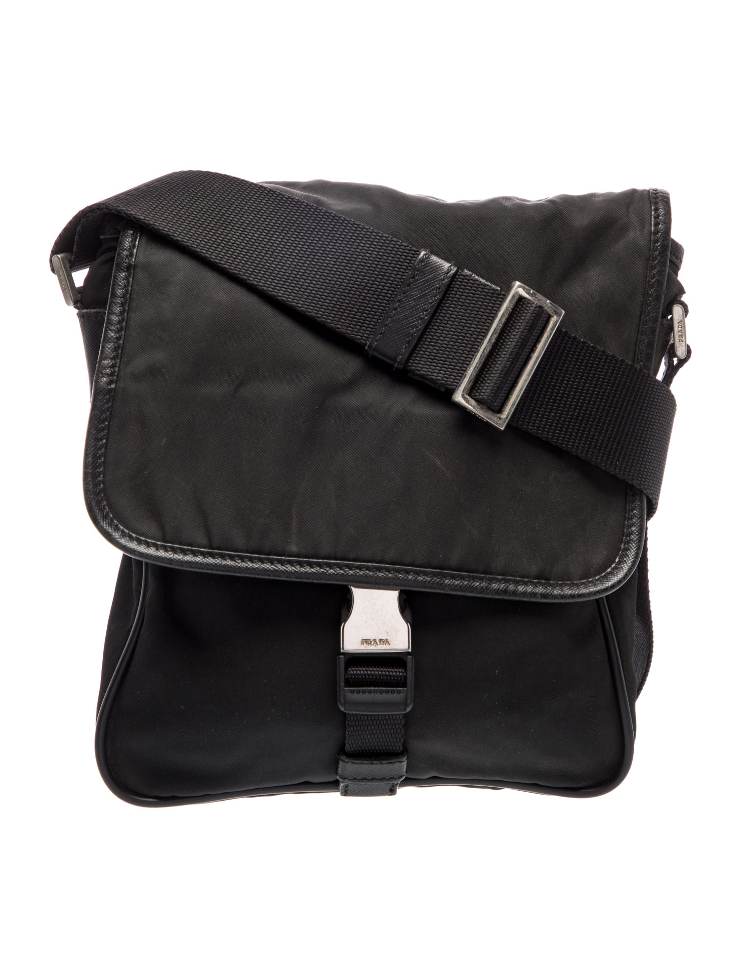 Prada Tessuto Nylon Messenger Bag