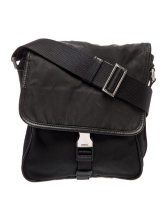 Prada Tessuto Nylon Messenger Bag
