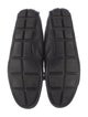 Prada Leather Bow Accents Loafers