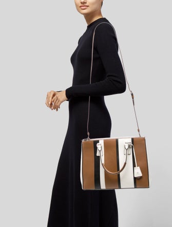 Prada Saffiano Leather Galleria Double Zip