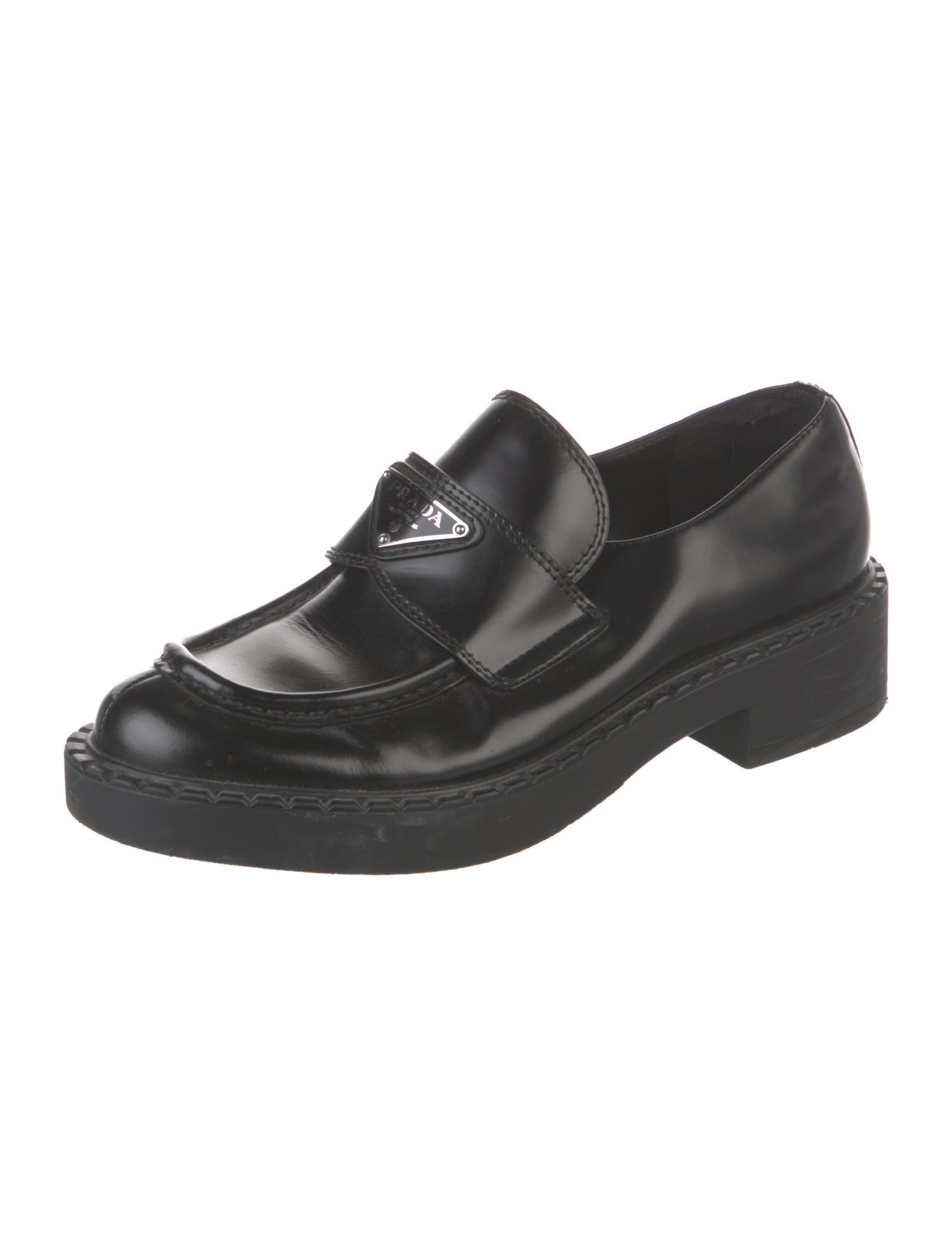 Prada Patent Leather Oxfords