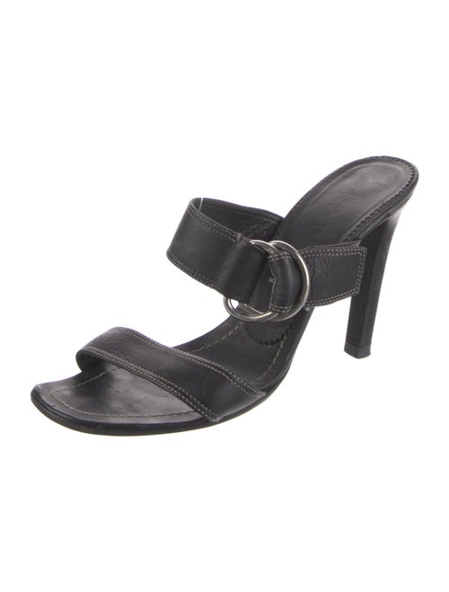 Prada Leather Slides