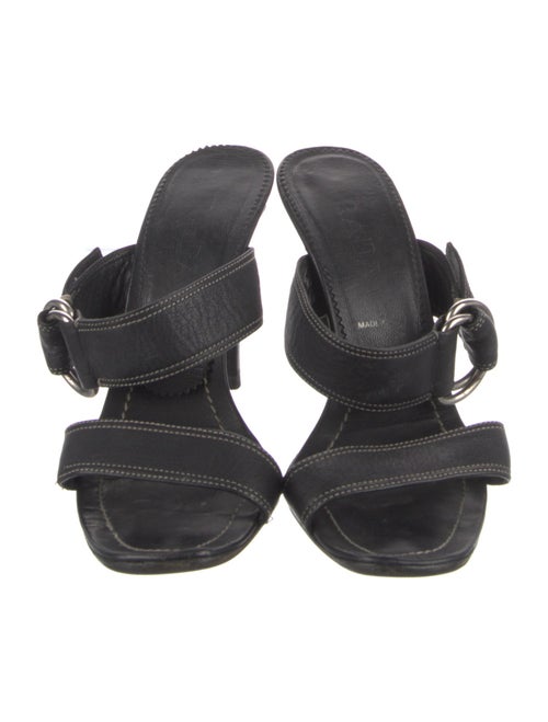 Prada Leather Slides