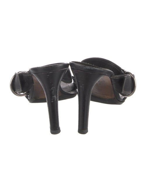 Prada Leather Slides