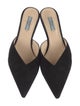 Prada Suede Mules