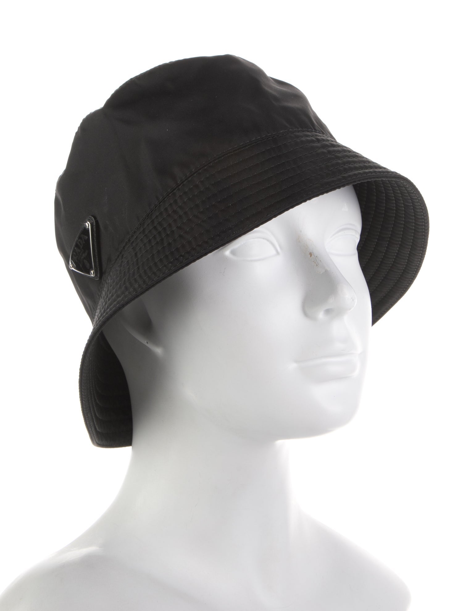 Prada Black Bucket Hat