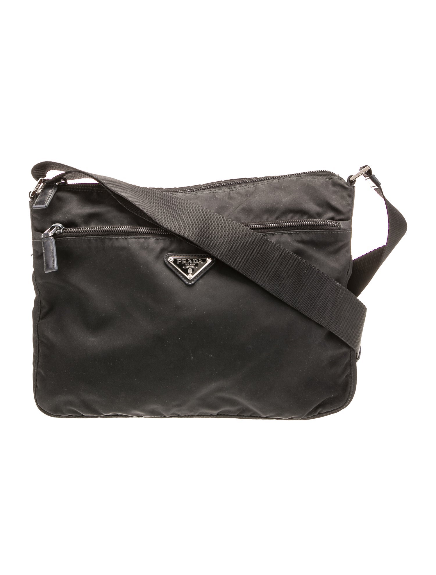 Prada Tessuto Nylon Messenger Bag