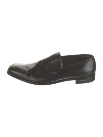 Prada Leather Dress Loafers