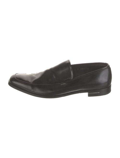 Prada Leather Dress Loafers