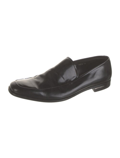 Prada Leather Dress Loafers