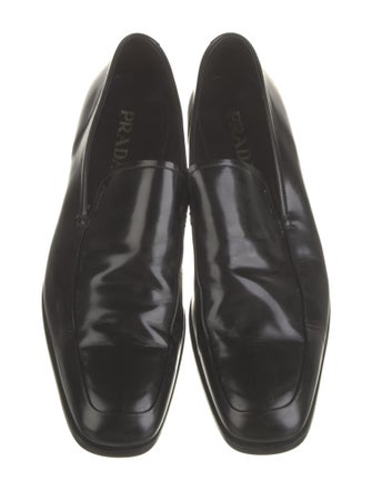 Prada Leather Dress Loafers