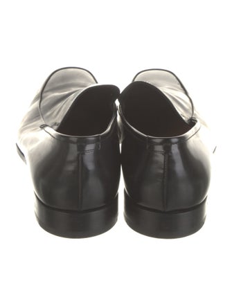Prada Leather Dress Loafers