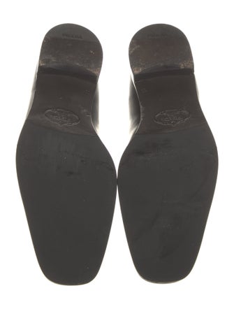 Prada Leather Dress Loafers