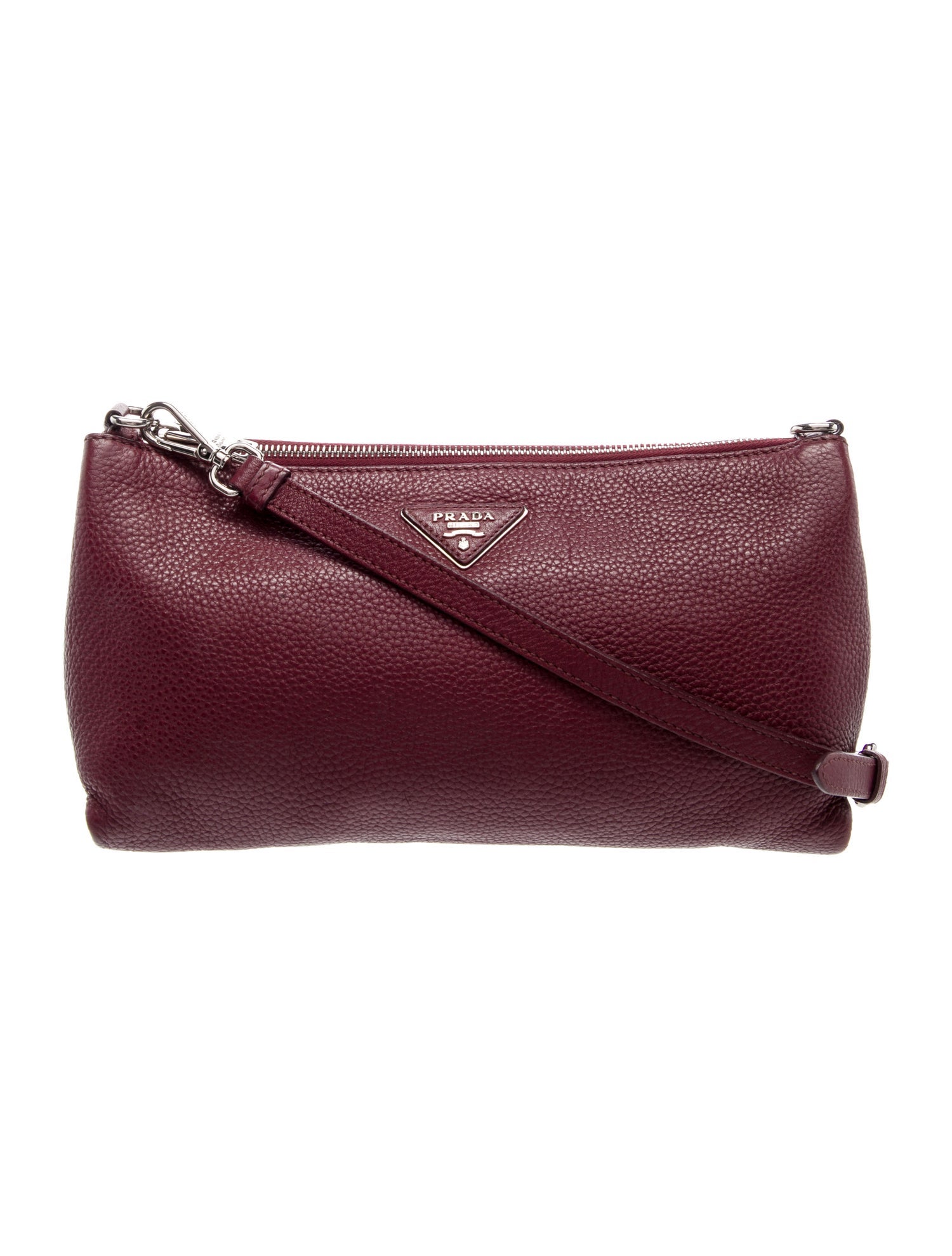 Prada Vitello Daino Leather Vitello Daino Crossbody