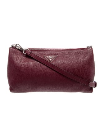 Prada Vitello Daino Leather Vitello Daino Crossbody
